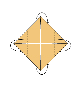 折り紙 やっこさん の折り方 作り方 やっこさんとはかま 折り紙japan