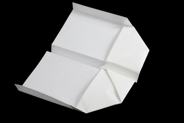 ひらひら宙返り 曲芸紙飛行機の折り方 作り方 折り紙japan