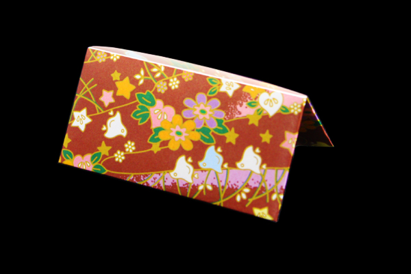 簡単1分 財布 カードケース 名刺入れ の折り方 作り方 折り紙