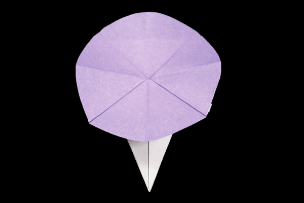 折り紙 あさがお の折り方 作り方 簡単１３ステップ 折り紙japan