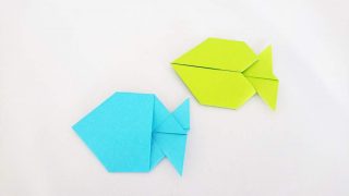 コイ 鯉 の折り紙 簡単な折り方 作り方 折り紙japan
