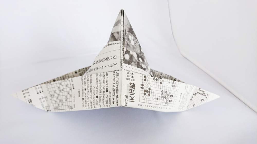 折り紙 とんがり帽子 魔女の帽子の作り方 かぶれる帽子の折り紙 折り紙japan