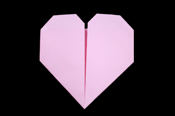 Heart | Easy origami instructions and diagram