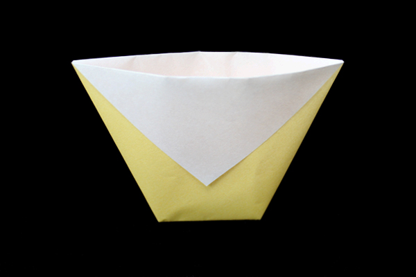 Cup / Bag | Easy origami instructions and diagram