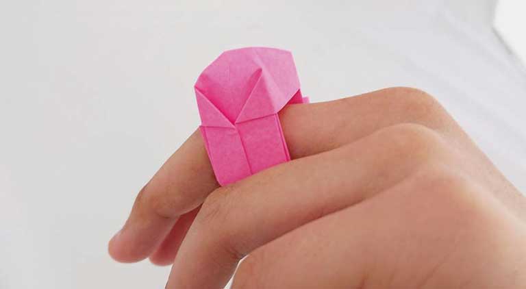 DIY Origami Paper Ring Tutorial - Unique Handmade Jewelry Gift