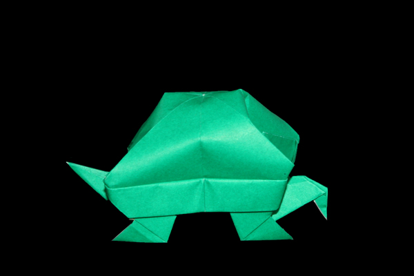 Turtle Type-1 | 100 Easy origami instructions and diagram