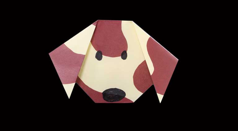 How to Make an Origami Dog Face: Fun Paper Crafts Tutorial