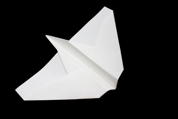 How To Make Paper Airplanes Type 5 Easy 6 Steps Origami Instructions And Diagram Origami Japan