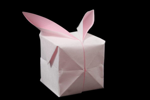 Rabbit Balloon | Easy origami instructions and diagram