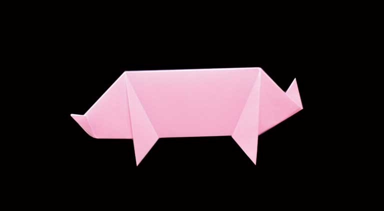 DIY Paper Pig Tutorial - Easy Origami Craft for Beginners