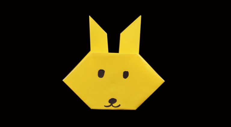 Paper Rabbit Face Tutorial – Create a Cute and Traditional Origami Craft