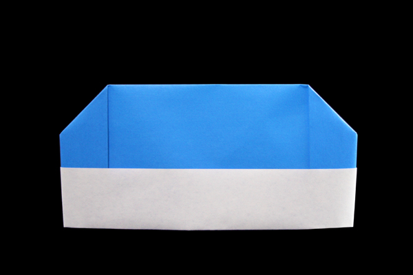 How to make an origami Sailor hat  Paper Crafts Instructions and