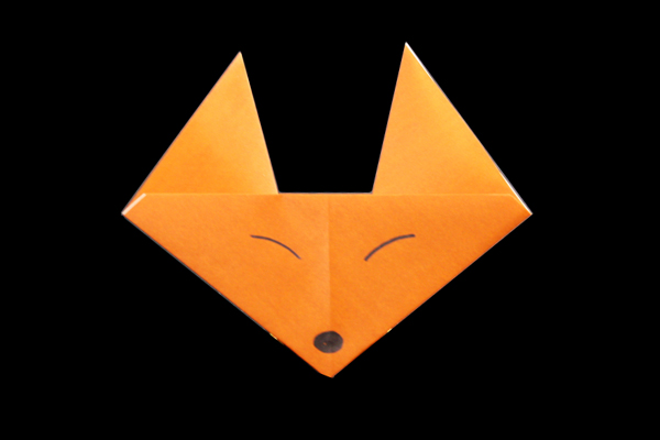 How To Make An Origami Fox Face Animals Paper Crafts