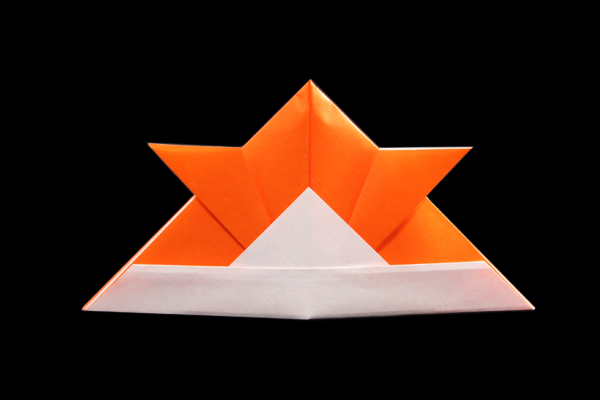 SAMURAI’s Helmet | 100 Easy origami instructions and diagram