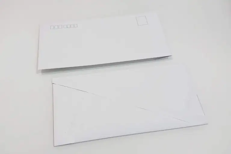 DIY A4 Envelope Template: Print, Fold, and Glue Your Own Custom Envelope!